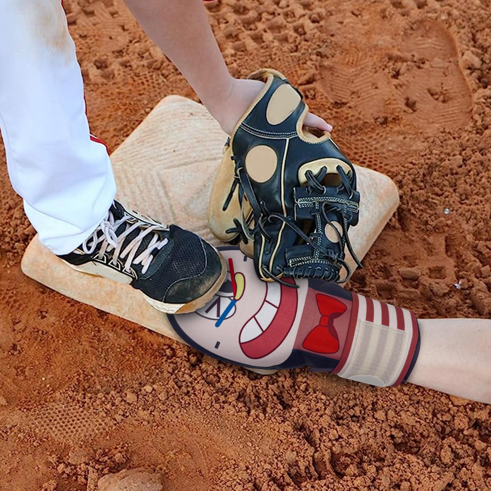 Guanto da baseball scorrevole ergonomico protezione dita softball
