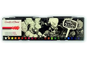 Conté à Paris 24 Extra-Fine Colored Pencils