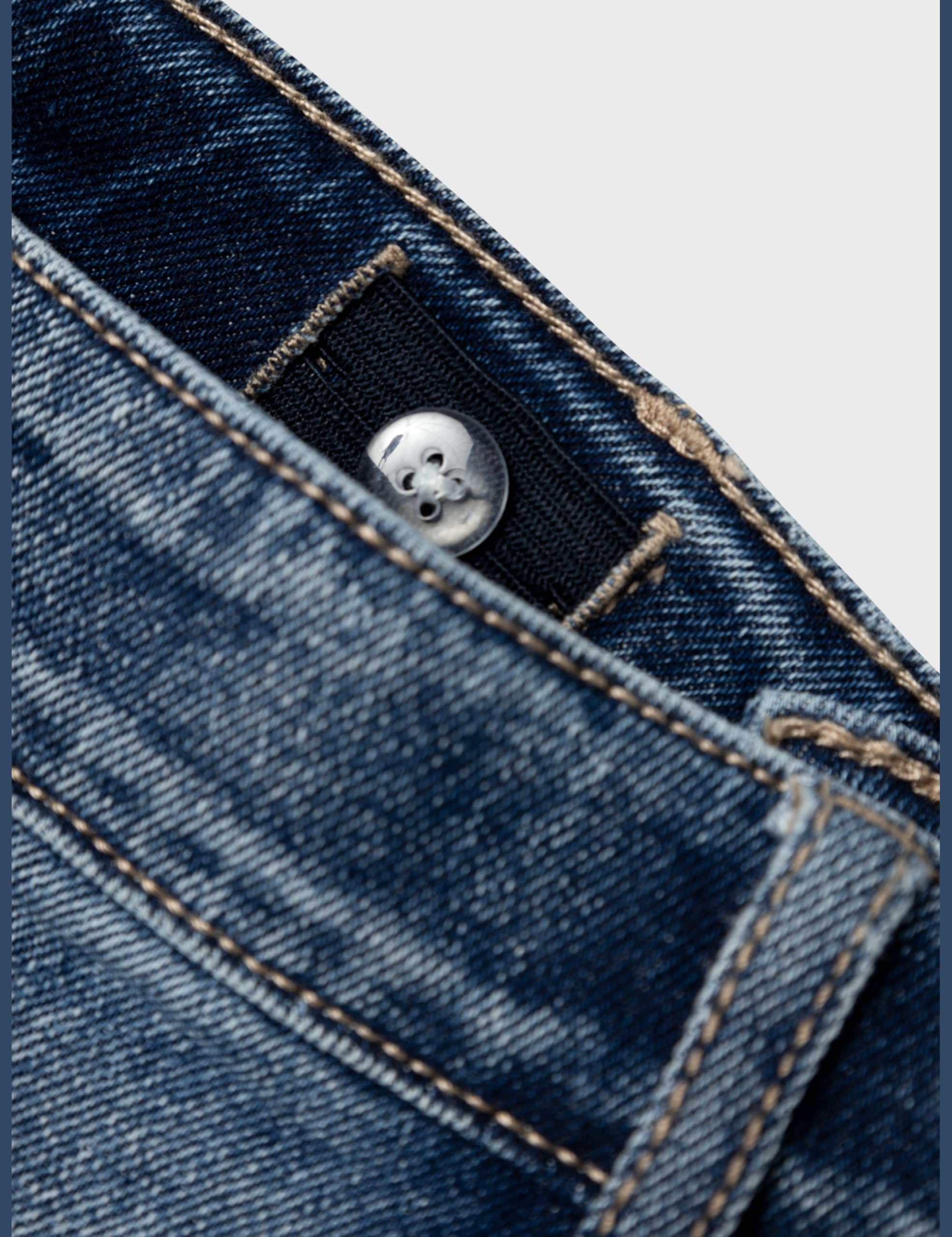 NAME IT Mädchen Gerade Jeans Nlftariannes DNM Lw Straight Pant Noos