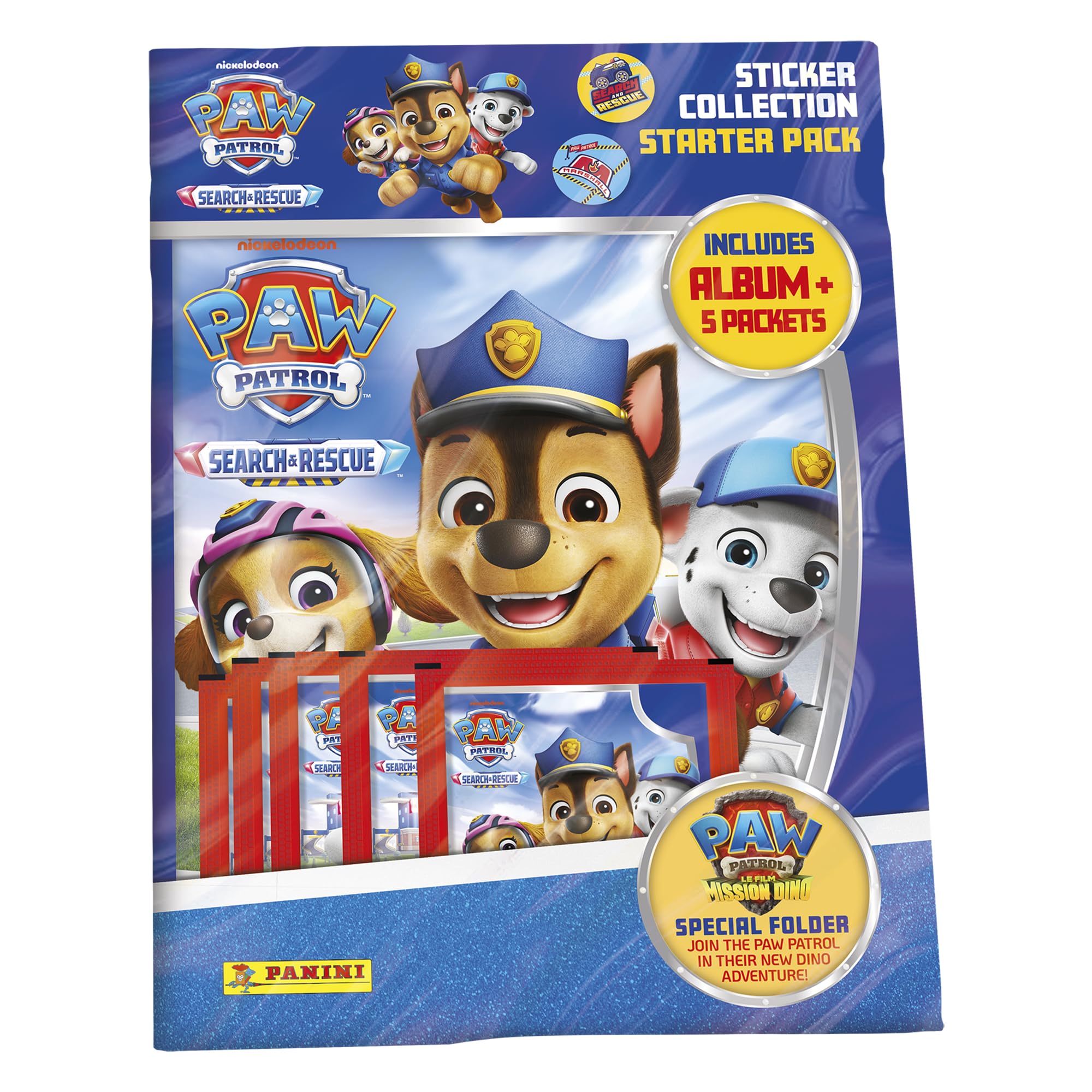 Paw Patrol Search and Rescue Sticker Collection - Starter Pack