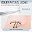 LASHVIEW Lash Tweezer, Vetus Straight Pointed Eyelash Tweezers for Profissional Grafting Eyelash Extension, Stainless Steel Needle Nose Tweezers for Lash Extension Stickers Precision Electronics, ST11