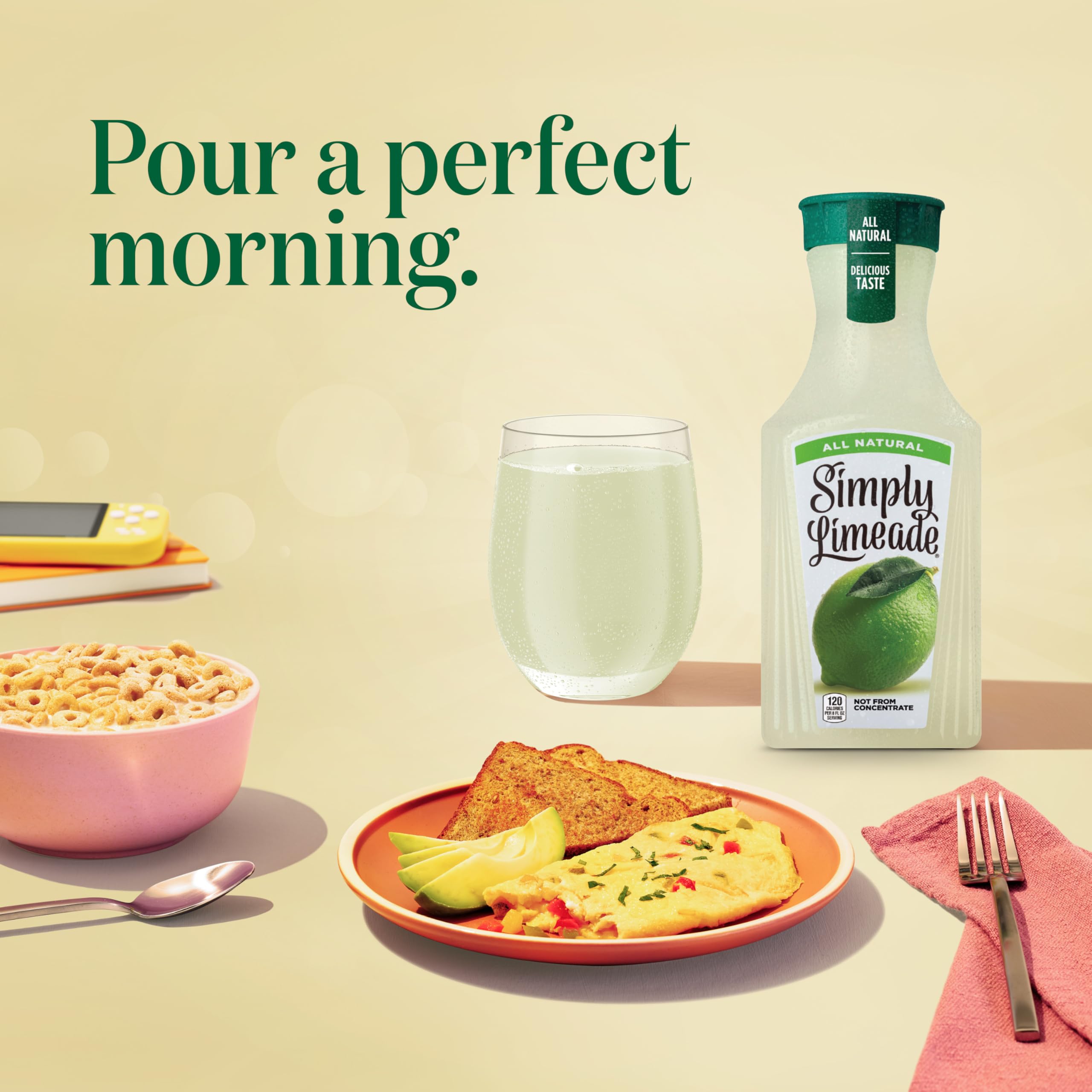 Simply Limeade, Non-GMO, 52 fl oz