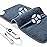 DAILYLIFF Massage Heating Pad, 12x 24 Electric Heated Pads with Massager, 6 Heat Settings and 4 Massage Modes, 24 Relaxing Combinations, UL Certification, Navy Blue