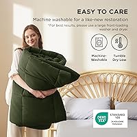 Vista 202 de Bedsure - Edredón de color liso