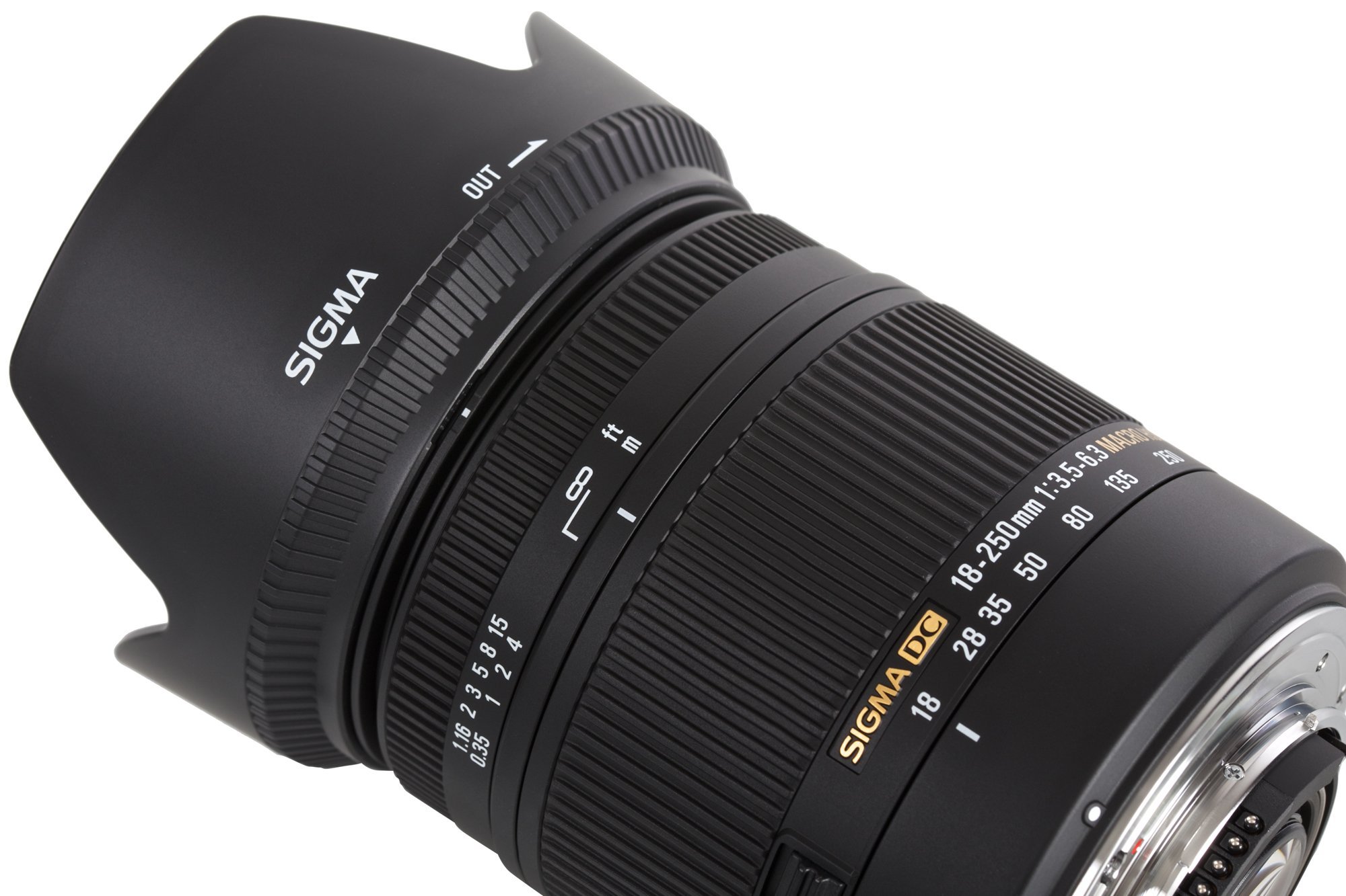 Amazon.com : Sigma 18-250mm f3.5-6.3 DC Macro OS HSM for Nikon 