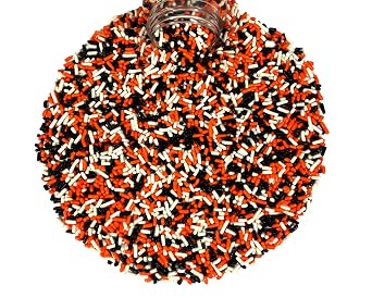 Mystic Sprinkles The Big Game Jimmy Mix 3oz Bottle (Black, Orange & White)