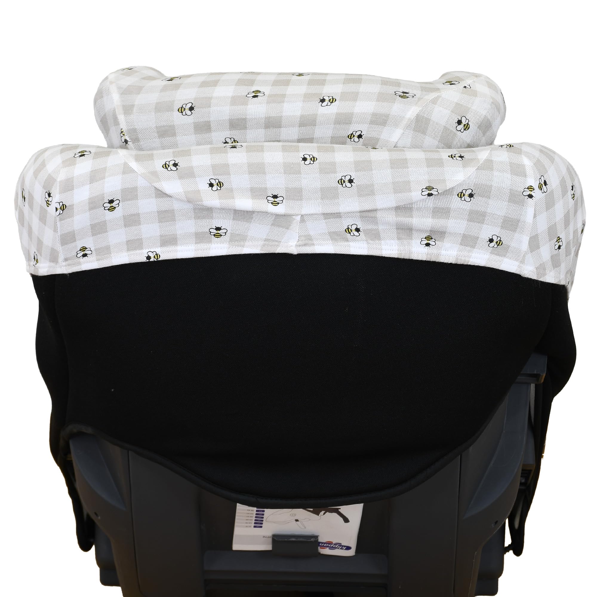 JYOKO Kids Pokrowiec Z Bawełny Organicznej Do Fotelika Samochodowego Kompatybilny Z Klippan Cargo, Picnic Vichy