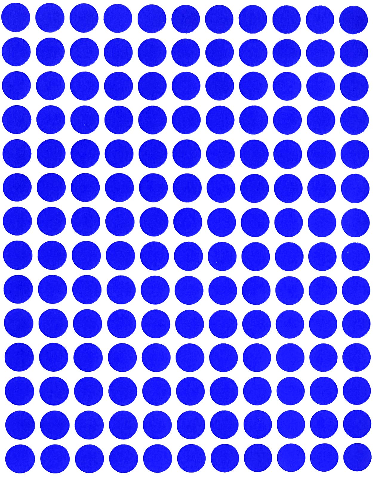 Royal Green Colored Code Labels 0.375 inch Round Dot Sticker 3/8 Circle Stickers for Labeling, Calendars, Planners with Write on Surface 10mm, 14000-Pack (Blue)