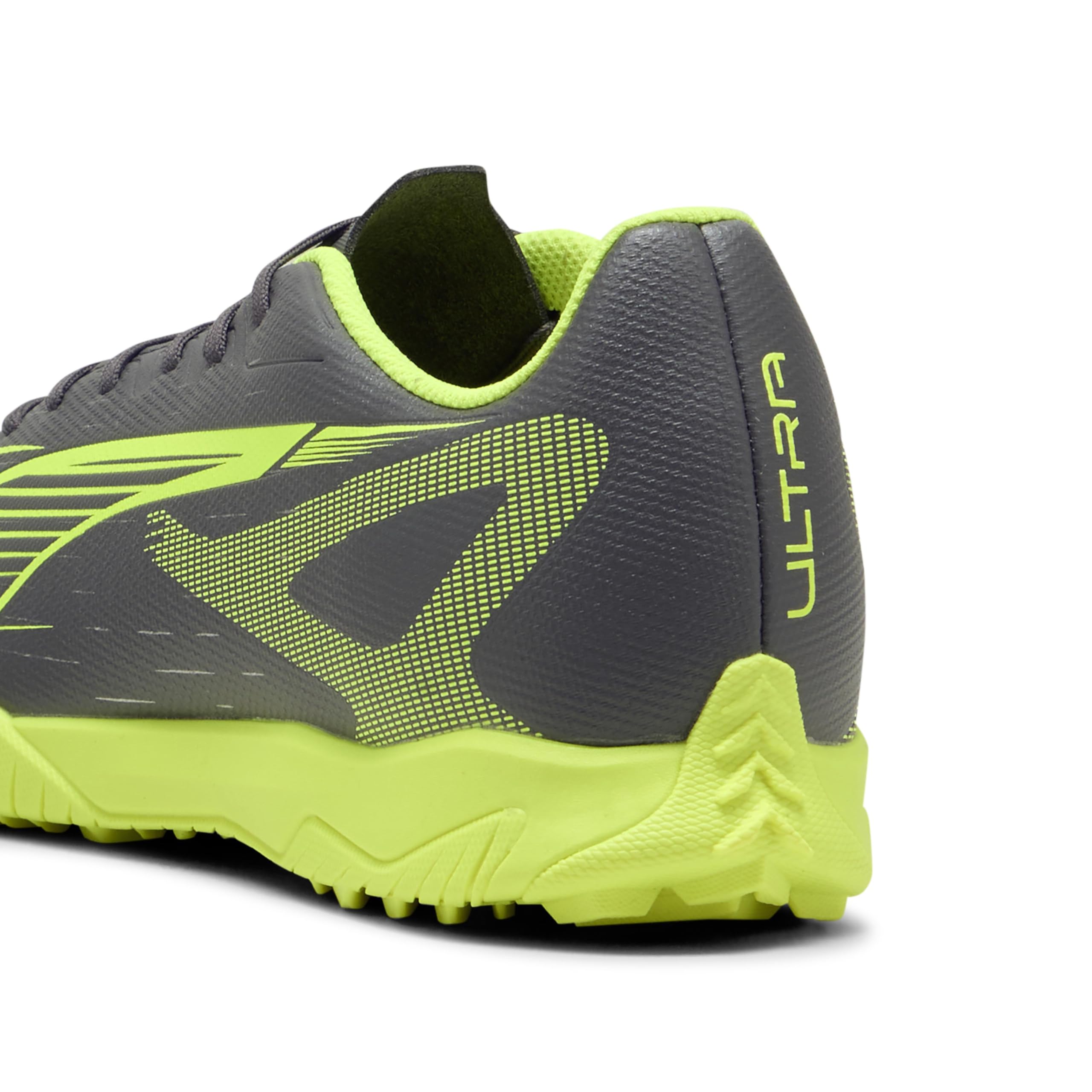 Puma Ultra 5 Play TT, Unisex Fussballschuh, Matte Aged Silver-Yellow ALERT-Puma Aged Silver, – Ansicht 2