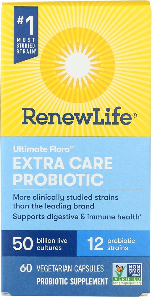 Amazon.com: Renew Life Ultimate Flora Extra Care Probiotic 50
