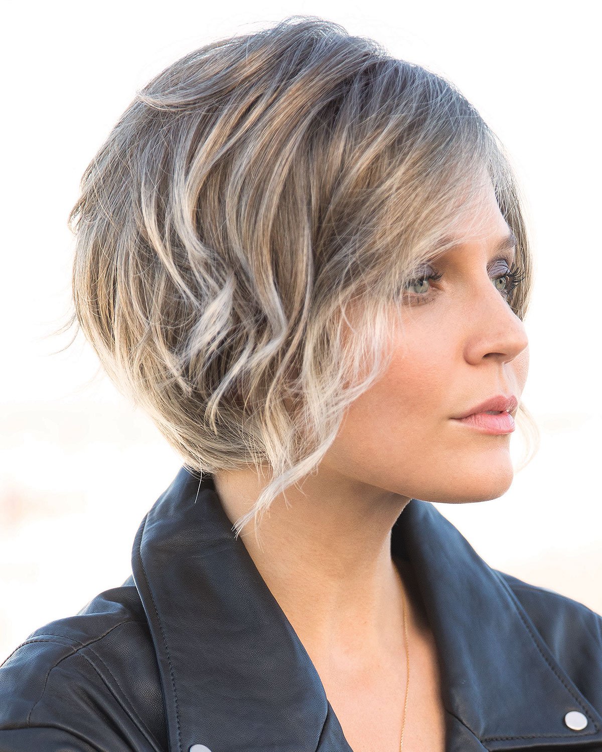 Rae (Exclusive) Lace Front & Monofilament Part Synthetic Wig by Rene of Paris in Honeycomb Brown, Cap Size: Average, Length: Short