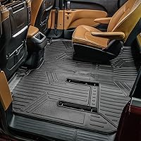 Vista 4 de SMARTLINER Juego de revestimientos de 3 filas de ajuste personalizado compatible con Chrysler Pacifica 2021-2025