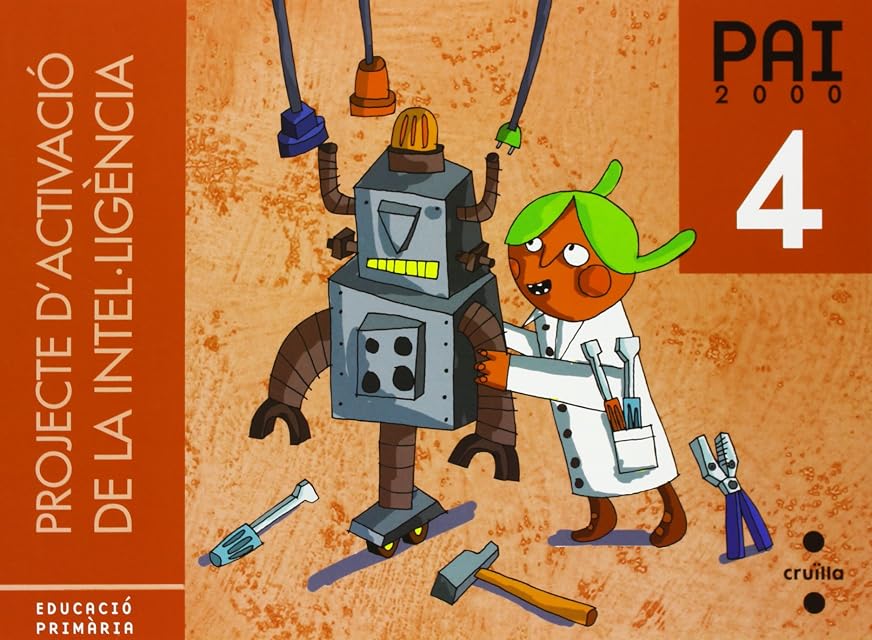 Portada de Projecte d'Activació de la Intel·ligència. PAI 2000. 4 Educació Primària
