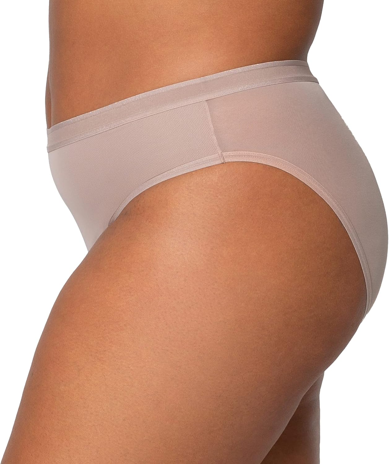 Curvy Couture Women's Plus Size Brief Panties – Soft, Seamless Comfort for All-Day Wear - Image 2
