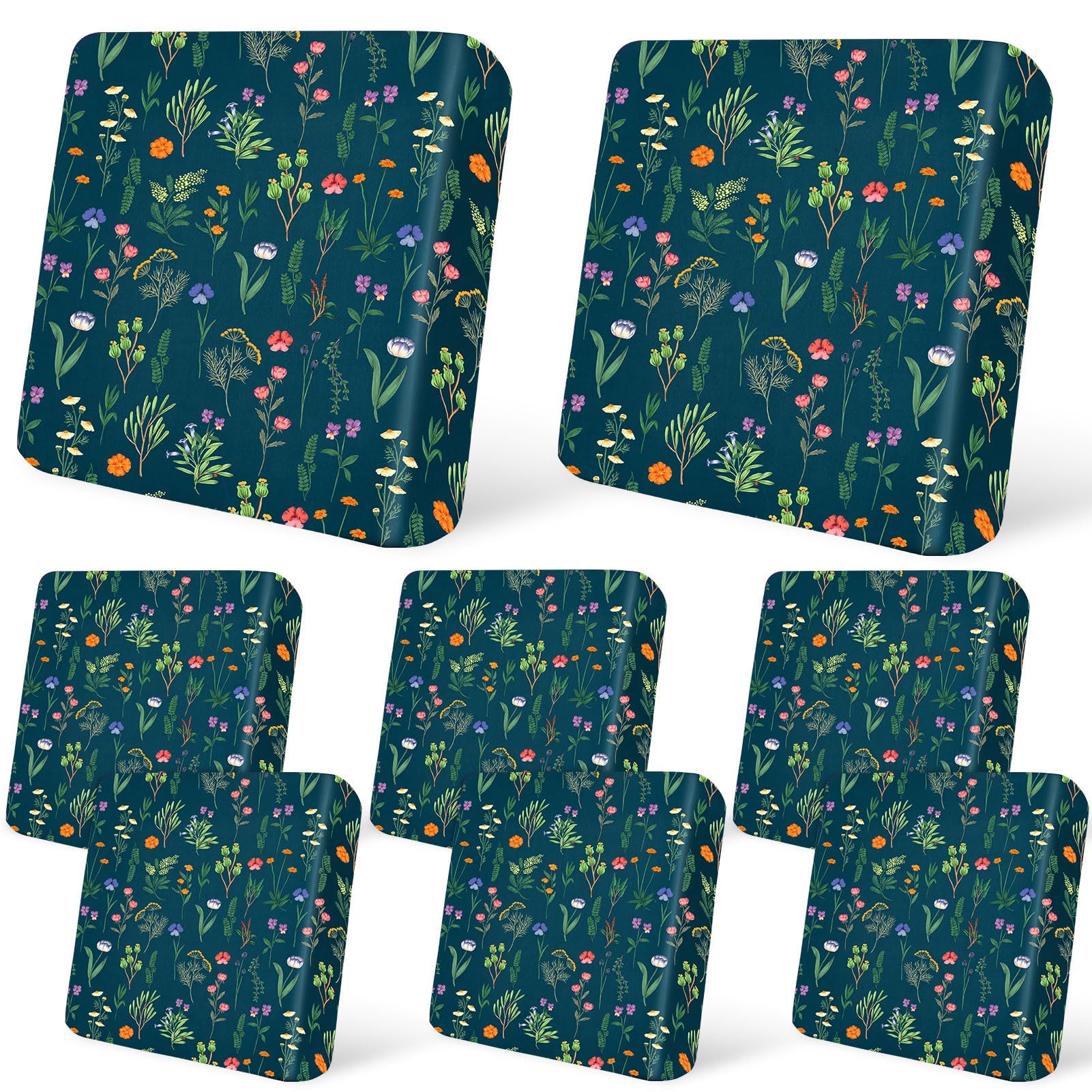 8Pcs Patio Cushion Covers Stretch Outdoor Furniture Protector Slipcovers