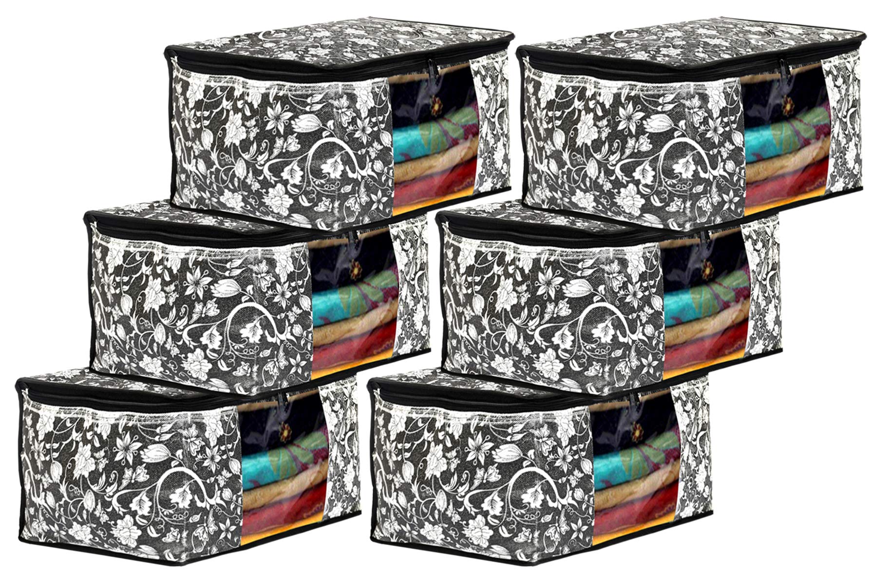 See full amazon price history chart for Amazon Brand - Solimo Metalic 6 Piece Non Woven Fabric Clothes, Saree Cover Bags Set With Transparent Window, Extra Large, Flower-Black Amazon Brand - Solimo Metalic 6 Piece Non Woven Fabric Clothes, Saree Cover Bags Set With Transparent Window, Extra Large, Flower-Black (B08WYNGVQD) Amazon Price History, Amazon Price Tracker