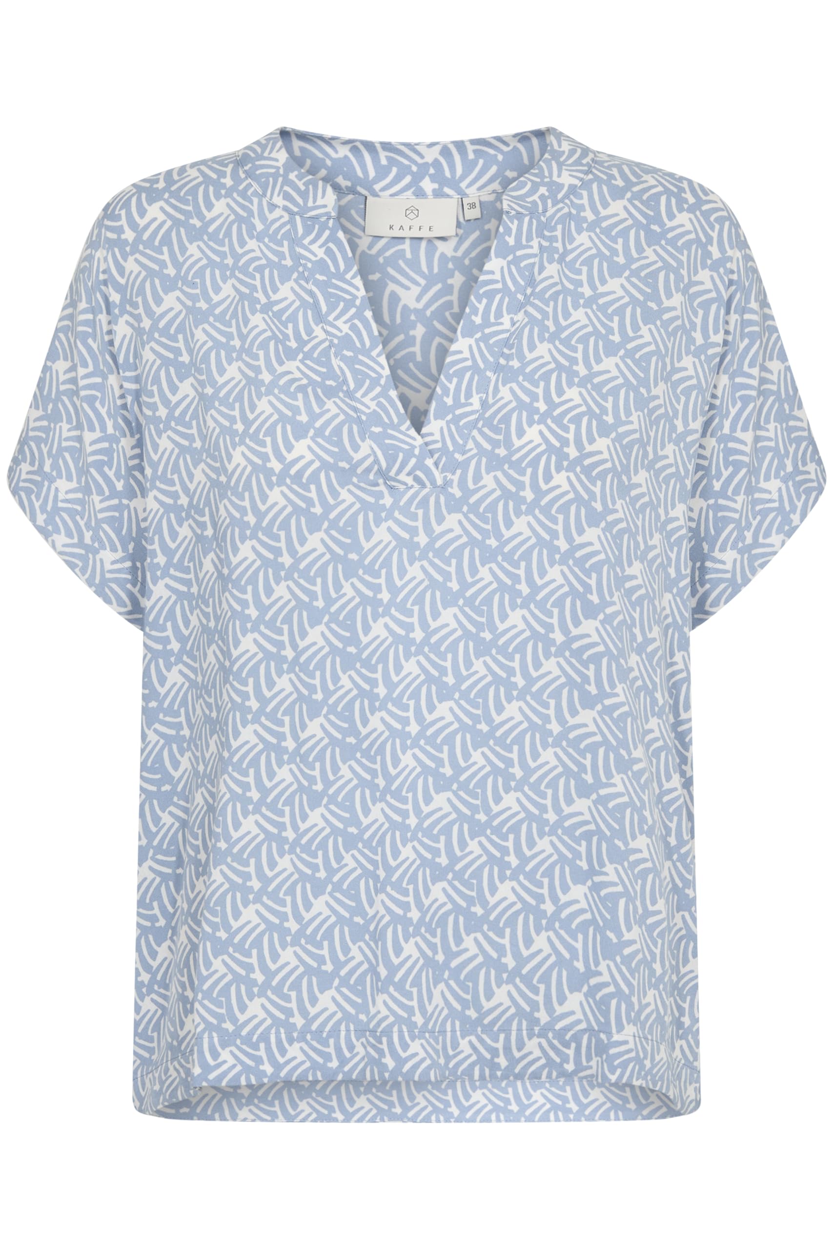 Kaffe Women's Bleu T-Shirt Ano