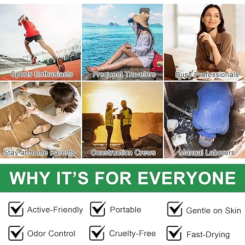 Miniatura 7 de Spray para pies de aceite de árbol de té, spray refrescante transparente para pies, spray de aceite de árbol de té natural, 4.1 fl oz