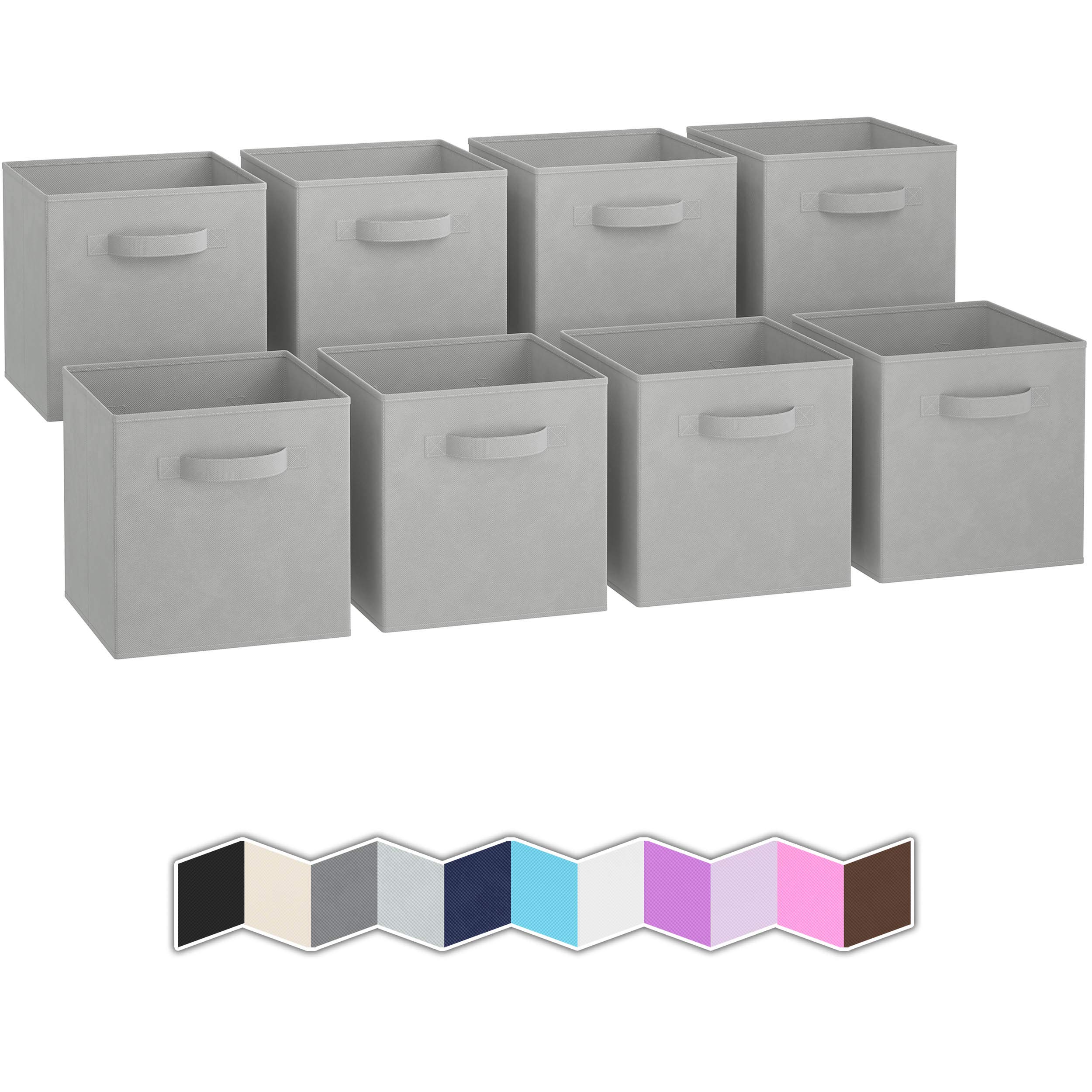 Buy Royexe Cube Storage Baskets for Organizing 11 Inch Set of 8 Heavy