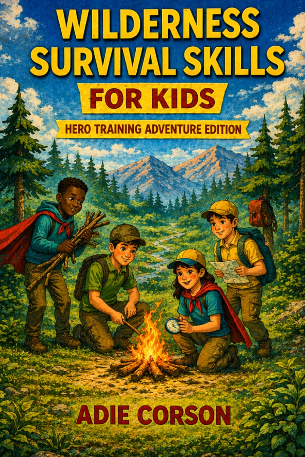 Wilderness Survival Skills for Kids: Hero Training, Adventure Edition