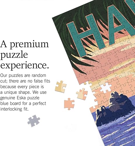 Miniatura 4 de North Shore, Hawai'i - Woody on Beach 51341 (19x27 Premium 1000 piezas rompecabezas para adultos)