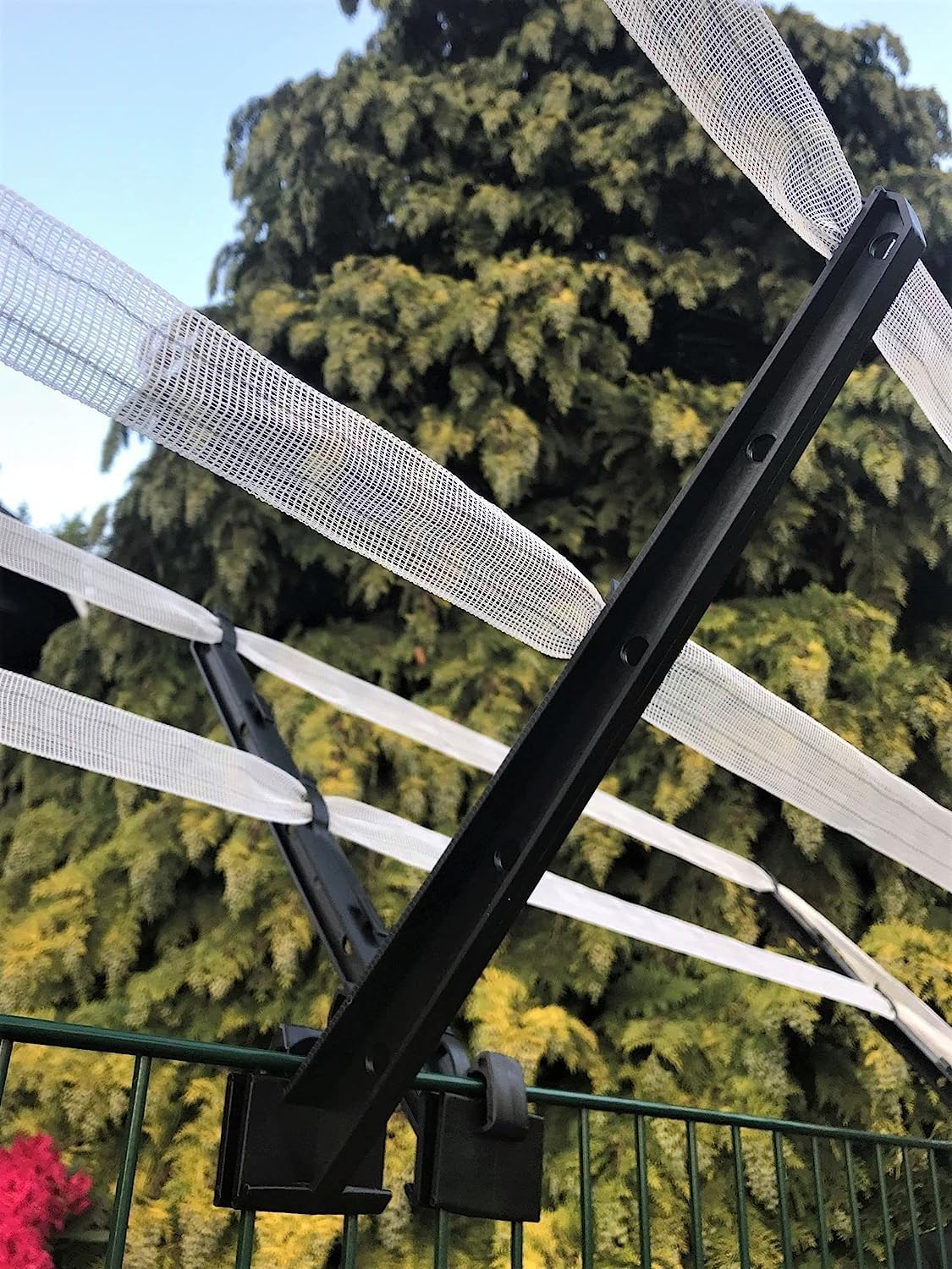10x Übersteigschutz DOPPELSTABMATTENZAUN Isolator Katzenstopp Zaunerhöhung Überkletterschutz für den Stabmattenzaun Doppelstabmatten Gitterstabmattenzaun Gartenzaun Weidezaun Zaun Zäune