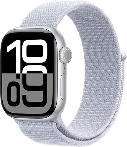Miniatura 52 de Apple Watch Series 10 [GPS + Celular 46mm] con caja de titanio dorado con bucle milanés dorado - M/L. Rastreador de fitness, aplicación ECG, Caja de