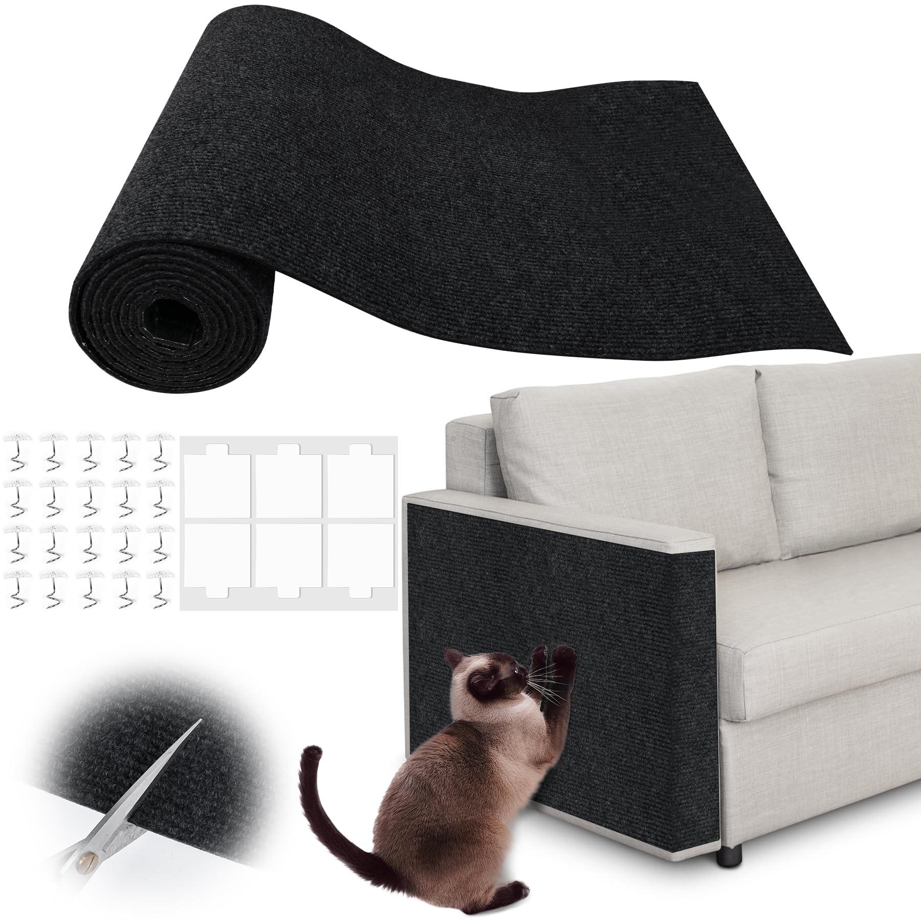 Inchoco 158 inch Cat Scratch Furniture Protector