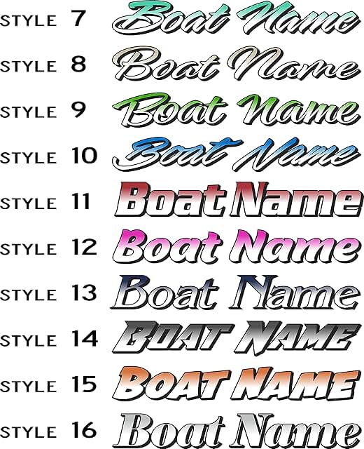 boat decals