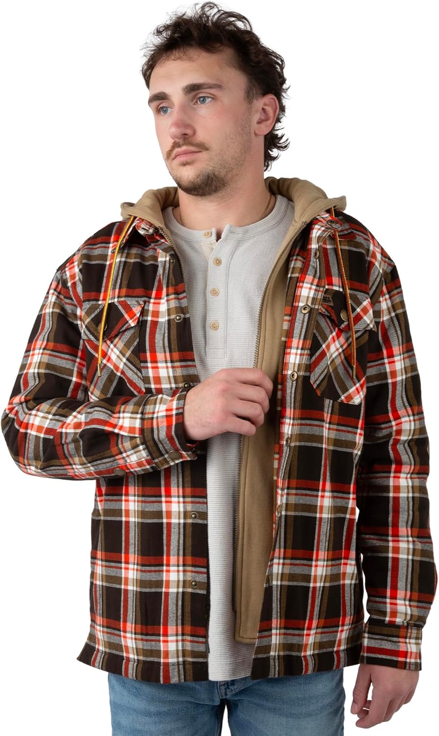 Field & Stream mens Decoy Hooded Shirt Jacket - Image 2