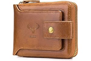 Superb Dust Proof Multi-Card Purse Wallet for Men with RFID Protection