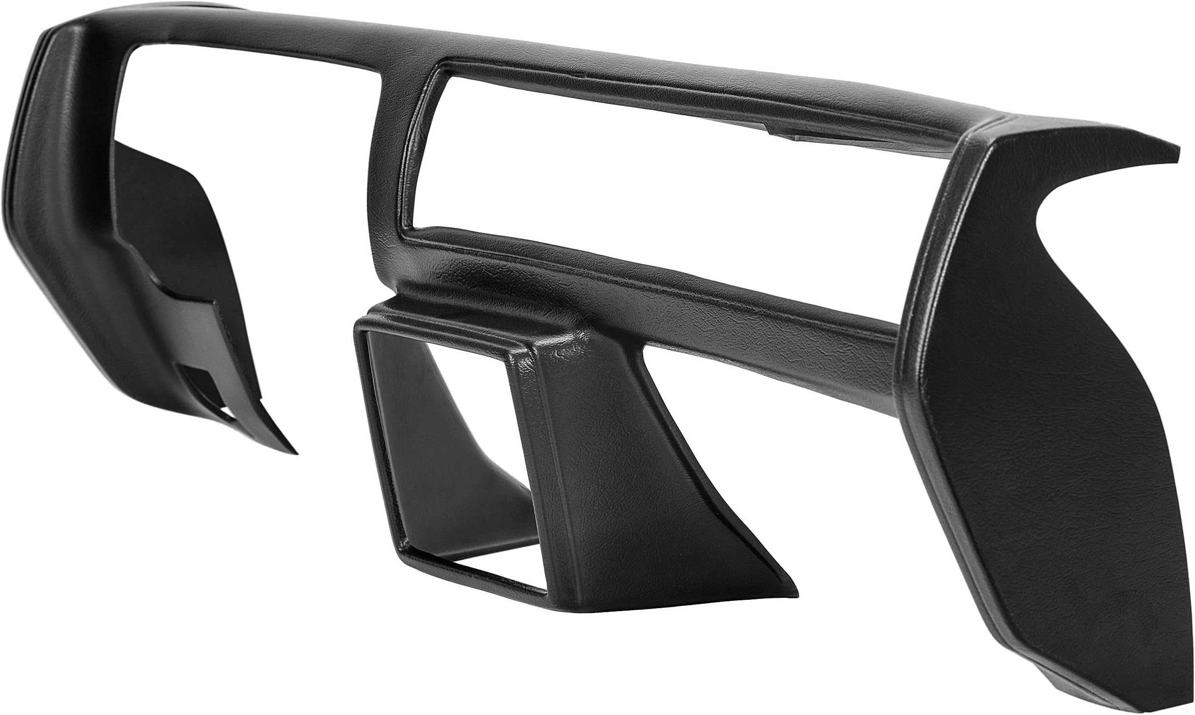 KUAFU Dash Cover Compatible with 1981-1988 Chevrolet Monte Carlo El Camino Malibu GMC Caballero Dashboard Plastic Black