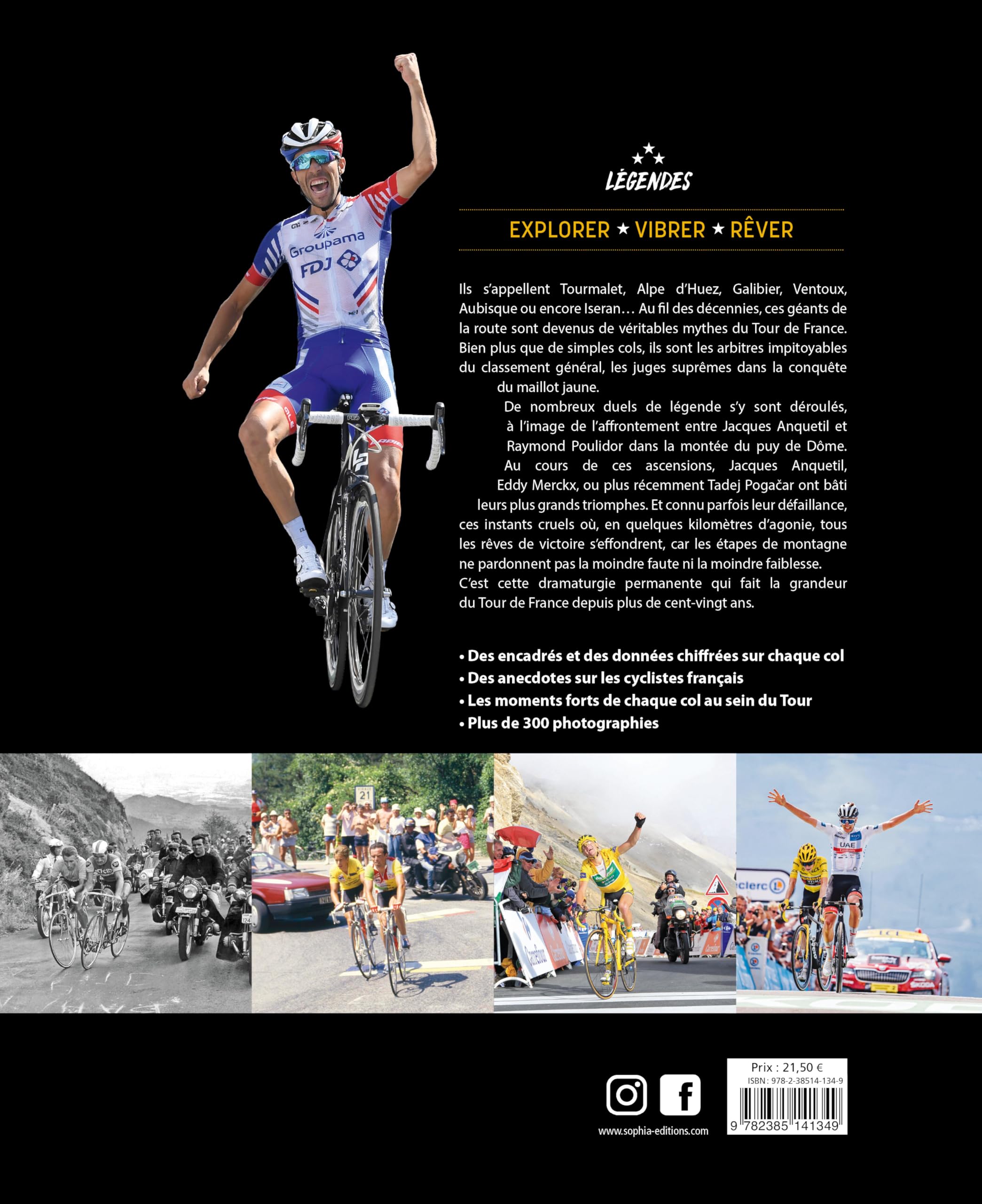 Cols mythiques: LES PLUS BELLES ASCENSIONS DU CYCLISME FRANÇAIS