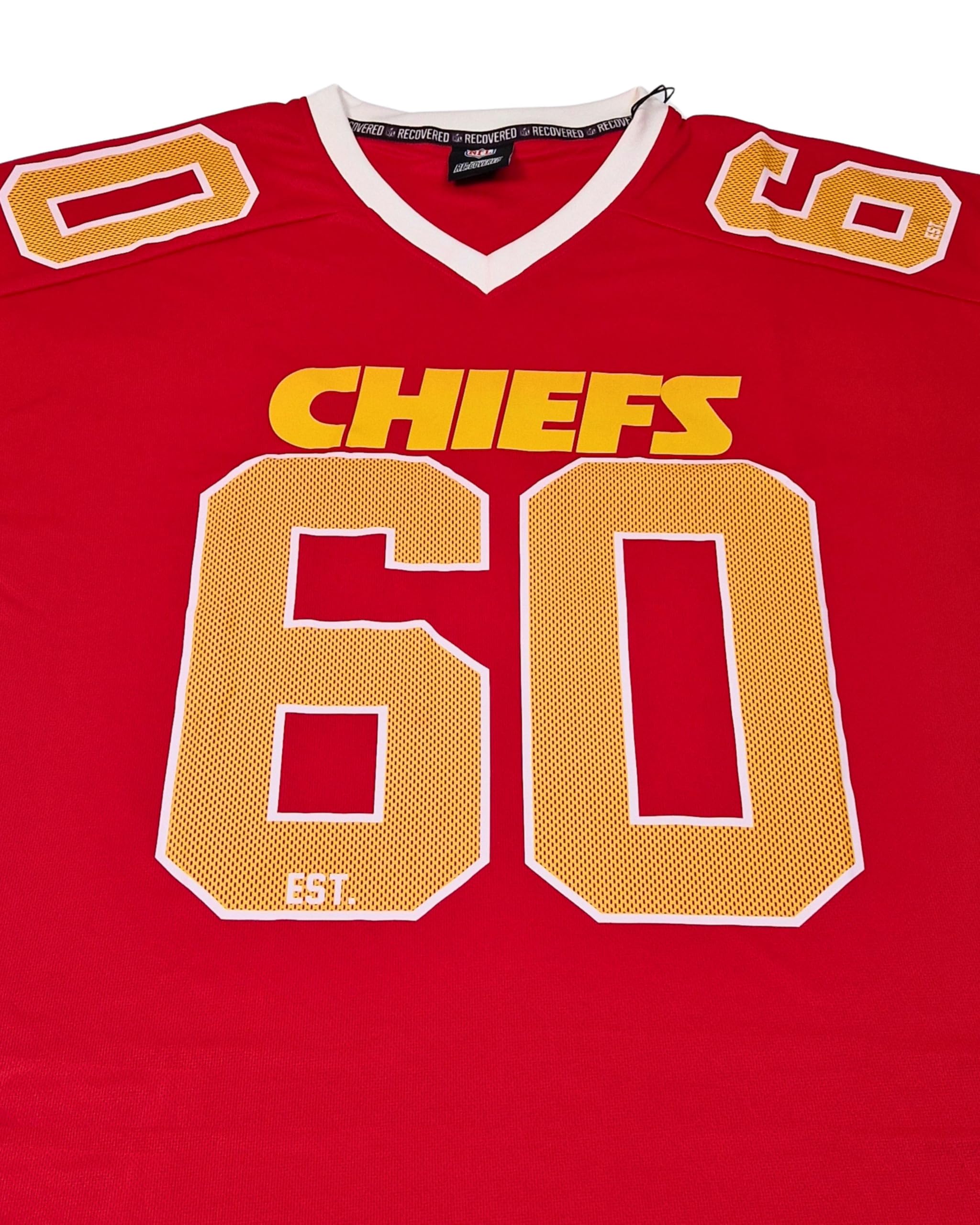 Recovered NFL t-Shirt Jersey Maillot Football Américain Chemise de supporteur Logo de l'équipe Numéro été Logo Oversized