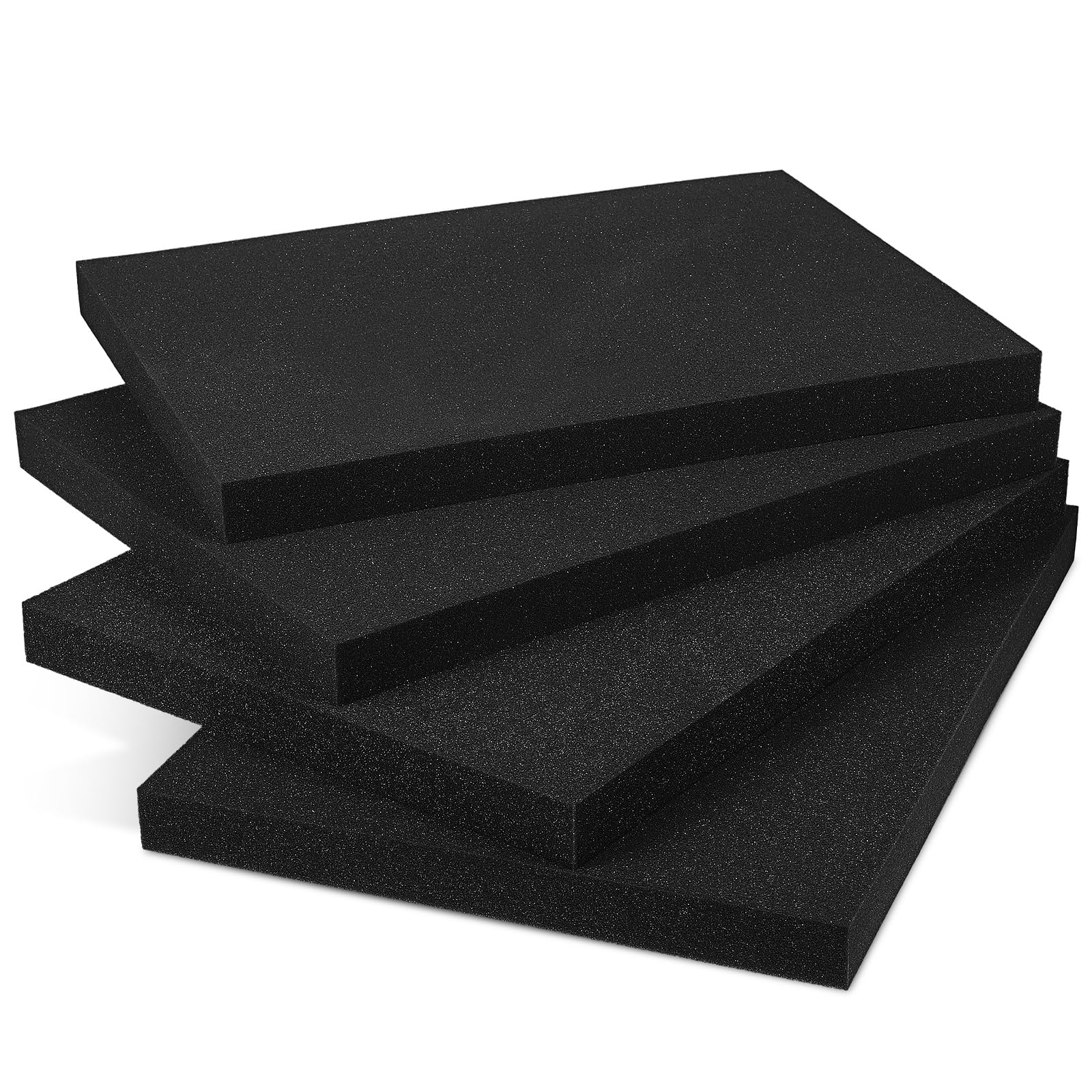NUOBESTY 4 pièces Lot de Plaques de Mousse Inserts de Protection Denses et Épais pour Coffrets à Outils Coupe Facile pour et Artisanat