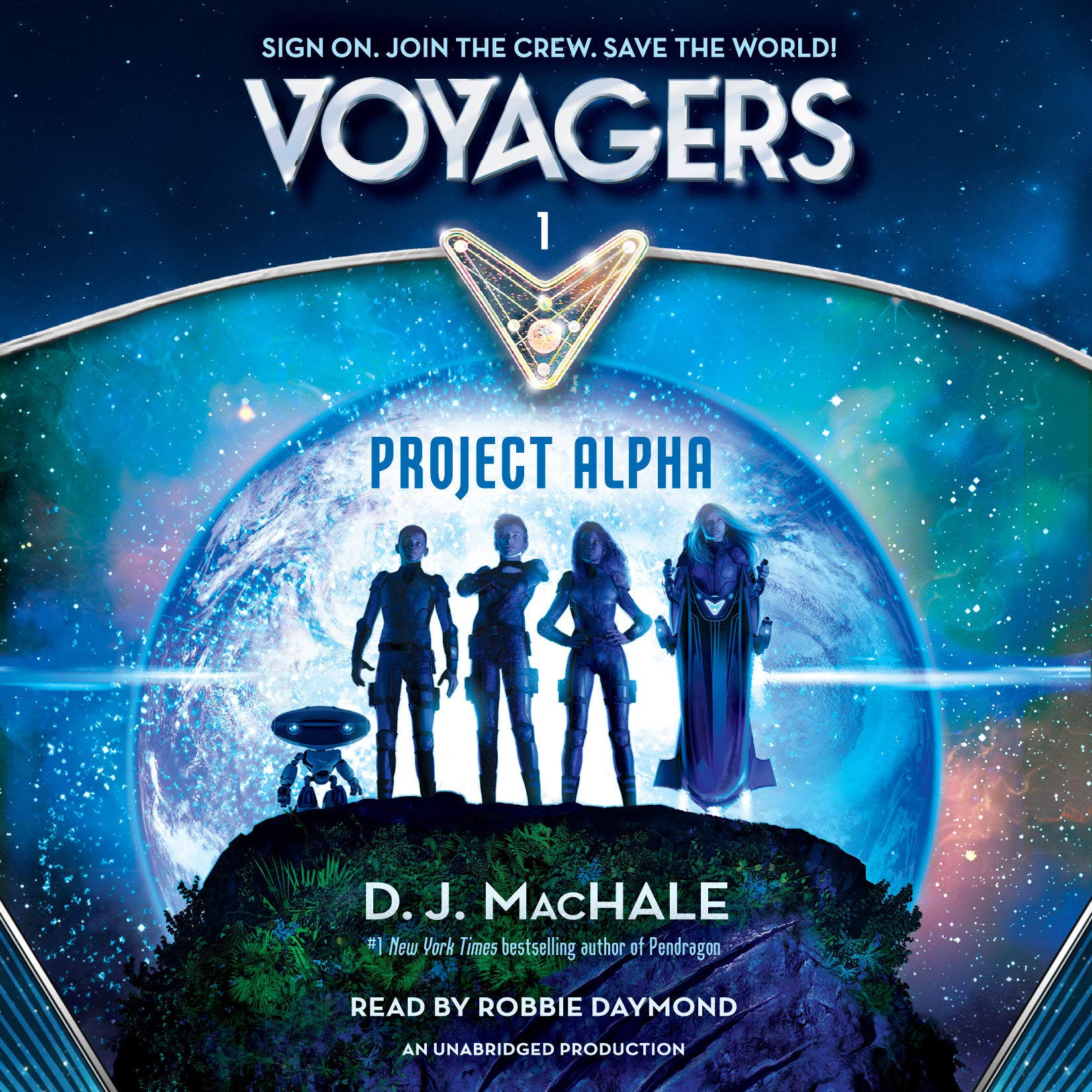 Cover art for Voyagers: Project Alpha (Book 1)