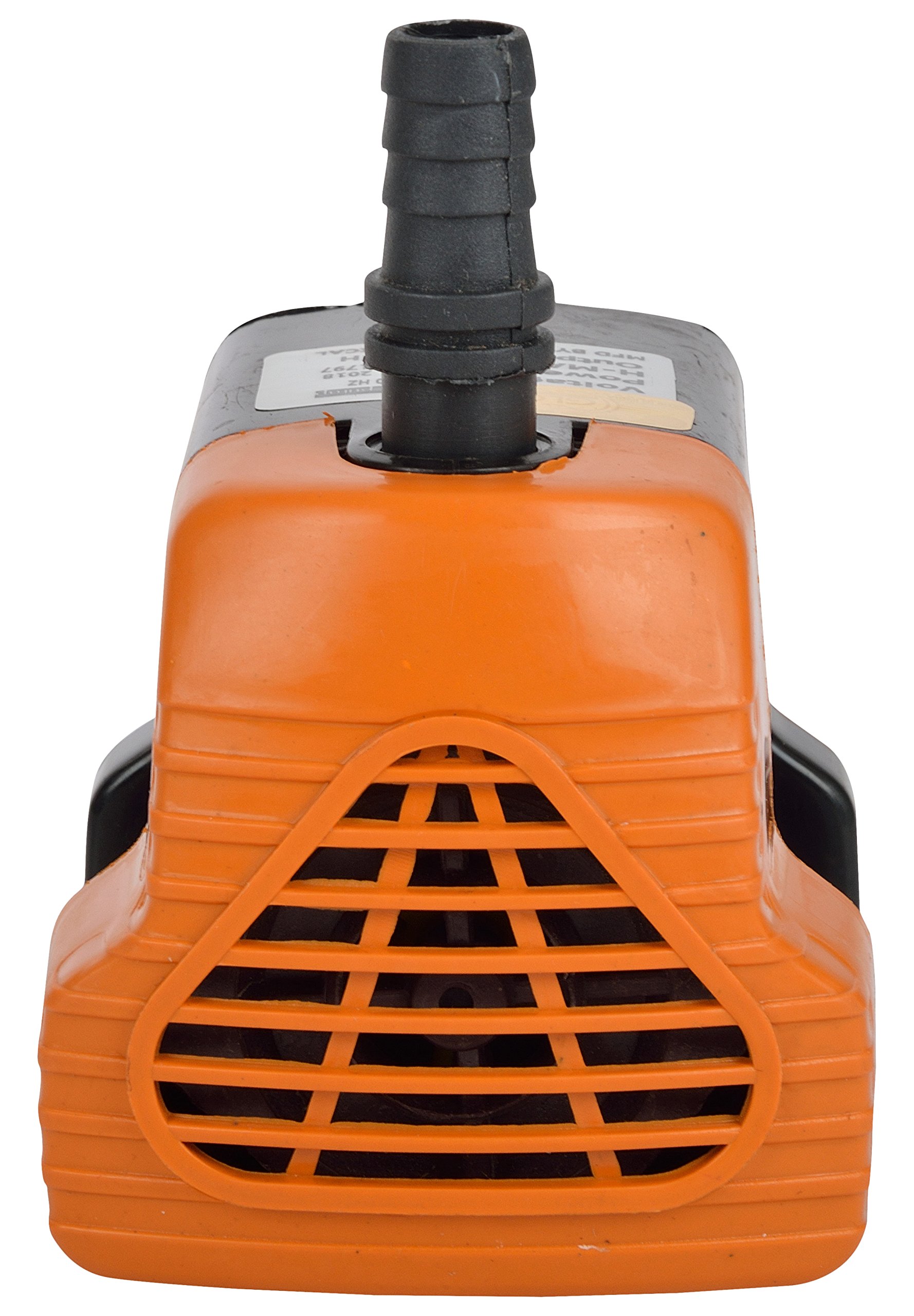 GLOBUS 336 Submersible Water Pump (Orange and Black) with FREE 2 PIN SOCKET 1