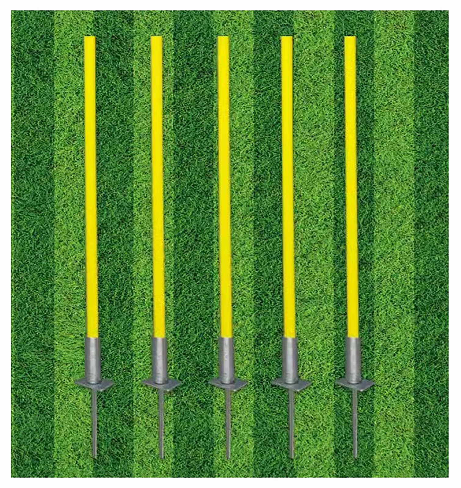 Juego de bastones de entrenamiento de agilidad con picos de metal para mejorar la velocidad y el juego de pies