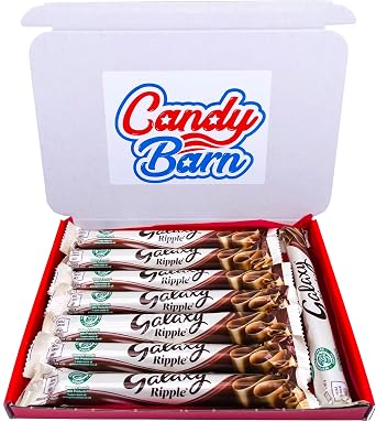 Galaxy Chocolate Gift Set Hamper 8 Galaxy Ripples Chocolate Bars