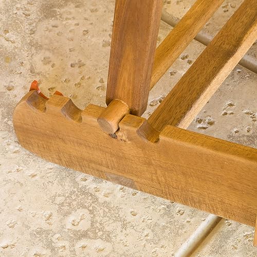 Miniatura 5 de Halley Adirondack silla reclinable de madera con reposapies