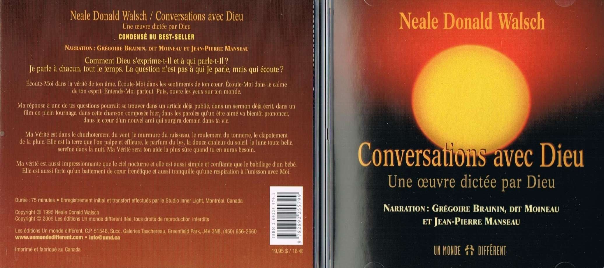 Conversations Avec Dieu, Une Oeuvre Dictée Par Dieu [Unknown Binding]