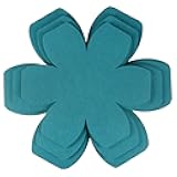 BYKITCHEN Pot and Pan Protectors, Set of 12 and 3 Different Sizes, Larger & Thicker Felt Pan Protector Pads, Cyan Pot Separators Protectors for Stacking and Protecting Your Cookware