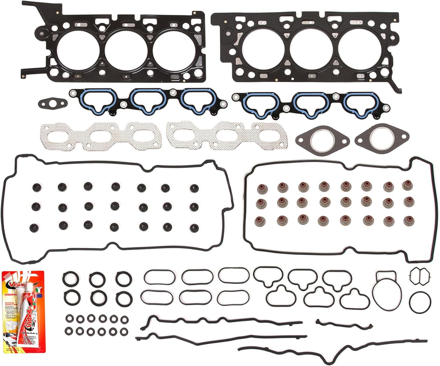 Compatible With 01-03 Mazda Tribute Ford Escape 3.0 DOHC 24V DURATEC Head Gasket Set