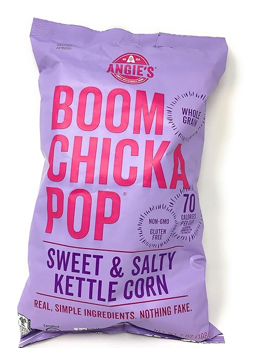 Angies, Boom Chicka Pop Sweet Salty Kettle Corn, 7 Ounce