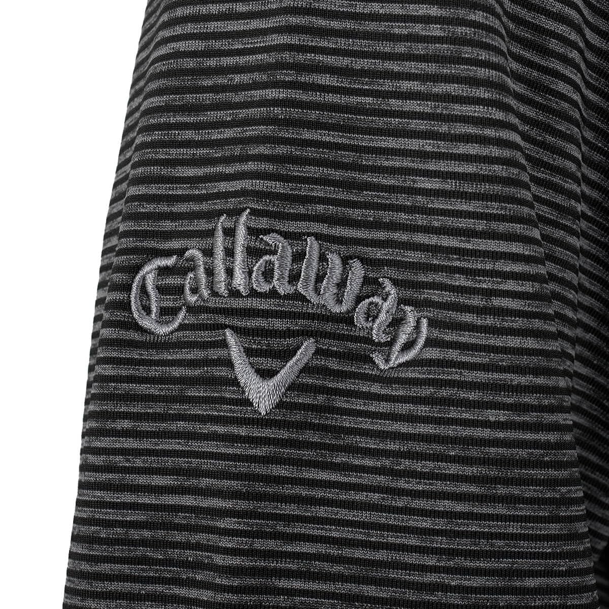 Callaway Golf Suéter térmico Espalda Polar Rayas Heather Hombre
