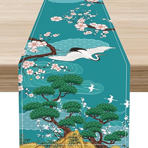 Miniatura 19 de Camino de mesa rosa de los años 70, diseño retro trippy estético, hippie, espiral, espiral, mínimo, ondas ranuradas, decoración central para el 70s