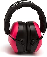 Vista 10 de Venture Gear VG80 Series Orejeras de protección auditiva para adultos, color naranja Hi Vis, carcasa VG (Modelo: VGPM8041C)