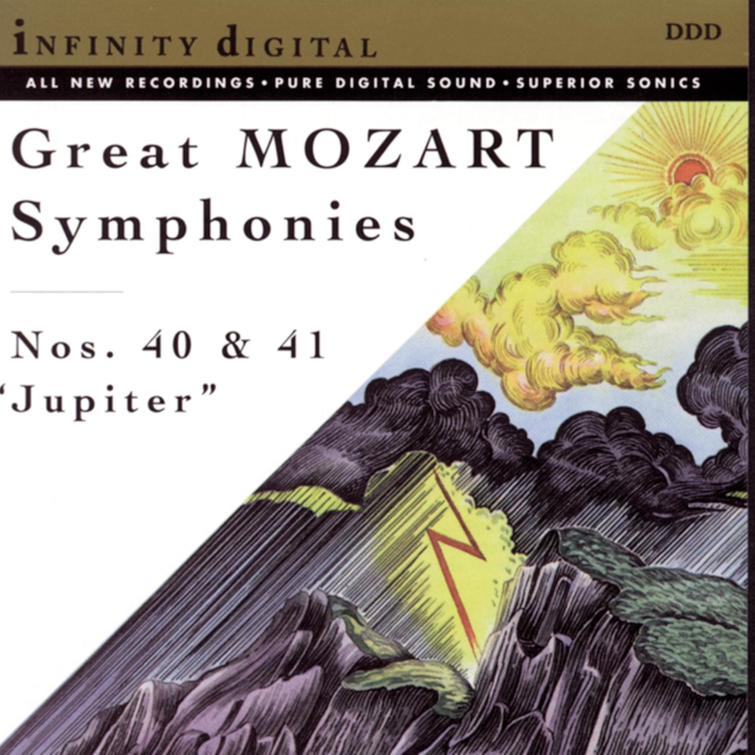 Great Symphonies 40 & 41 "Jupiter" [Audio CD] Titov/St Petersburg New Phil; Mozart and Mozart, W A