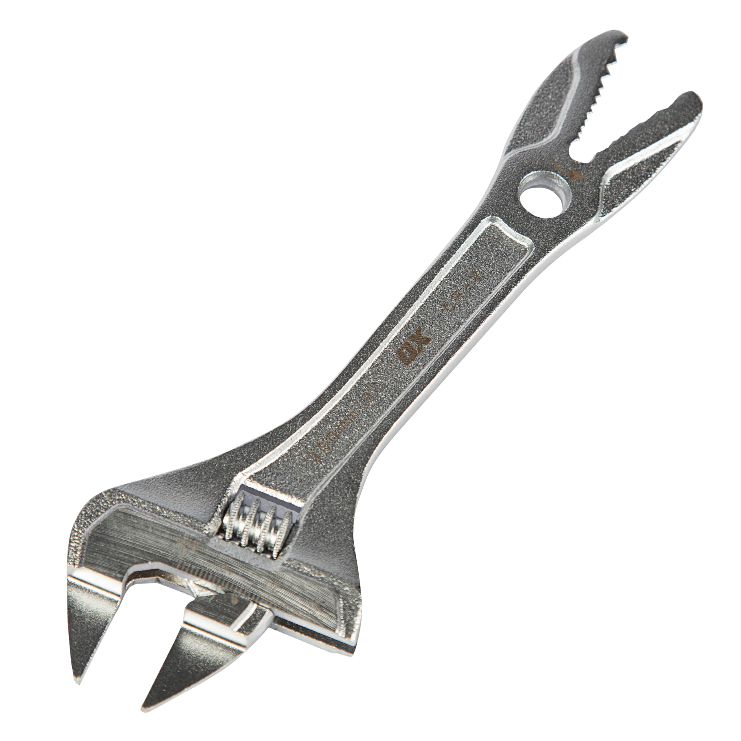 OX Pro Slim-Jaw Adjustable Wrench 200mm/8”