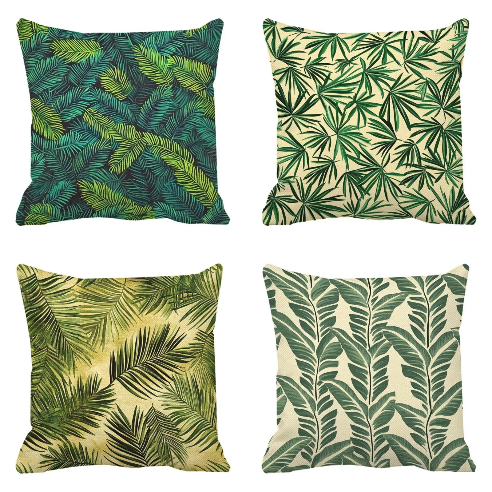 Housse de coussin 45x45 vert sauge imperméable k-999 pour l'extérieur